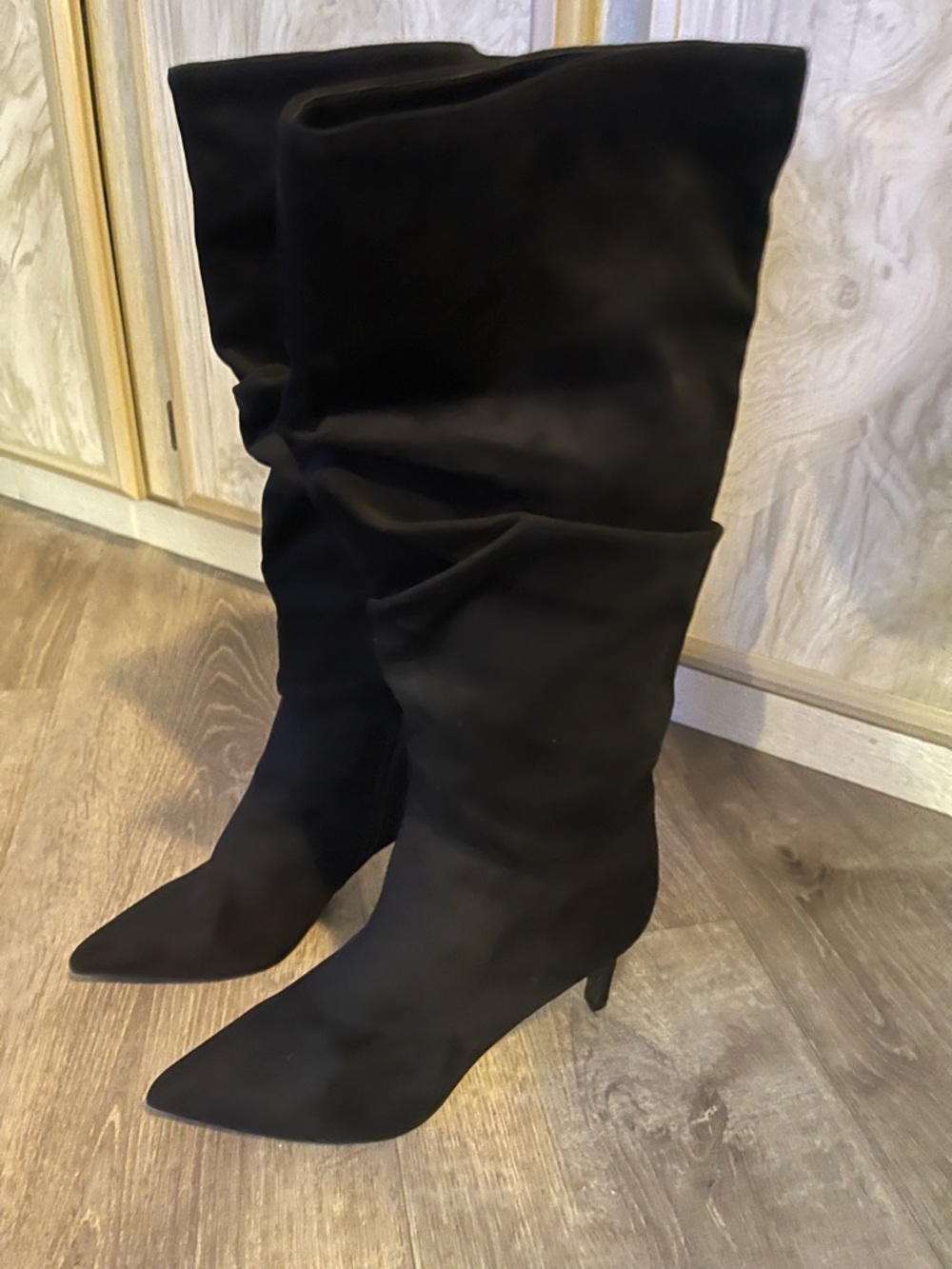 Nine west suede stiletto boots from Nordstrom’s size 7 new